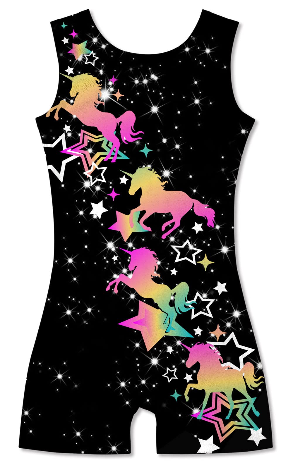 TUONROAD Girls Gymnastics Leotards Toddler Unitard Biketard Clothes Cute Kid Tumbling Dance Outfit 2-10T