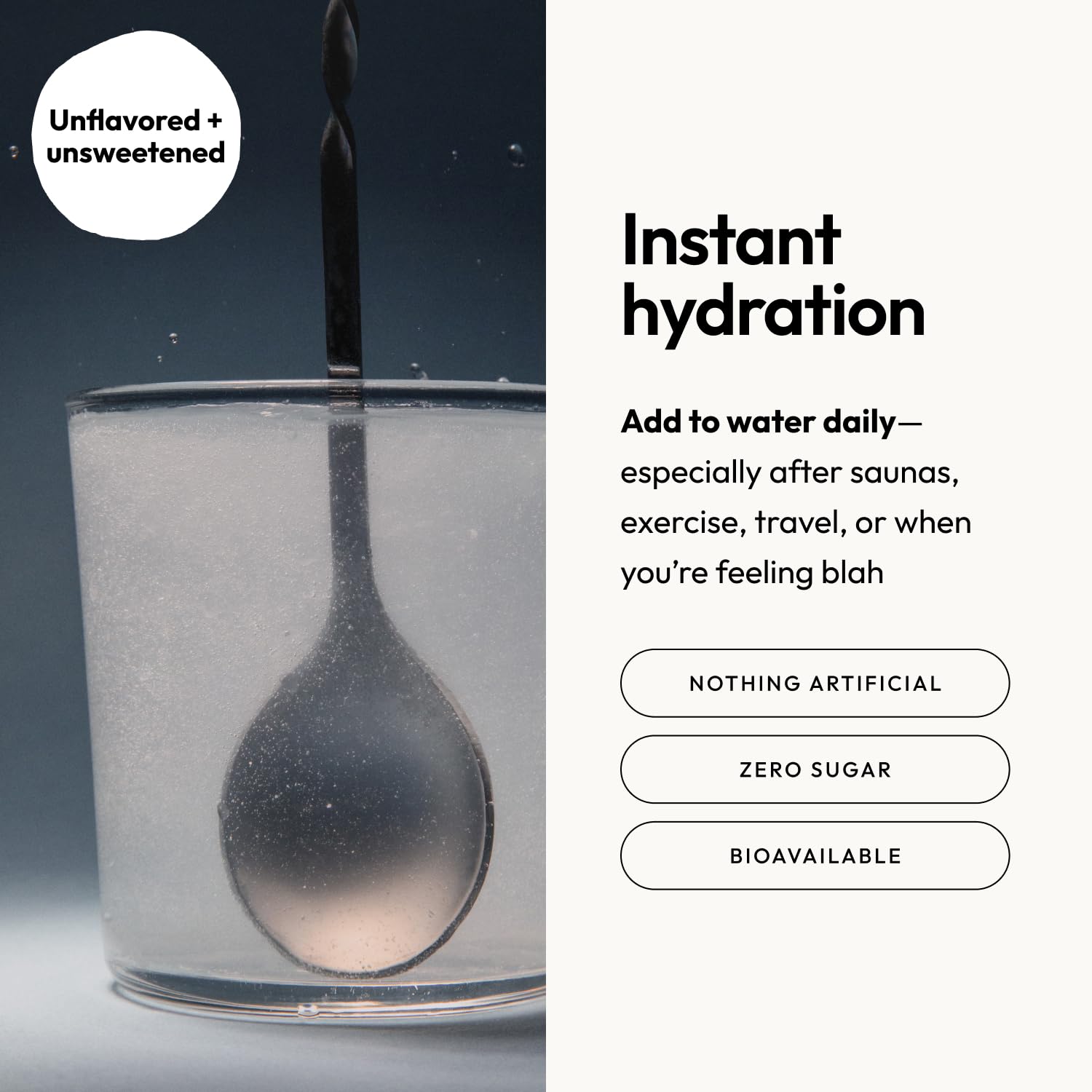 Moon Juice Mini Dew Electrolytes Powder - Sugar Free Minerals & Electrolyte Hydration Powder for Instant Hydration & Brain Support - Magnesium, Calcium, Potassium, Pink Salt, Pomelo, 30 Servings