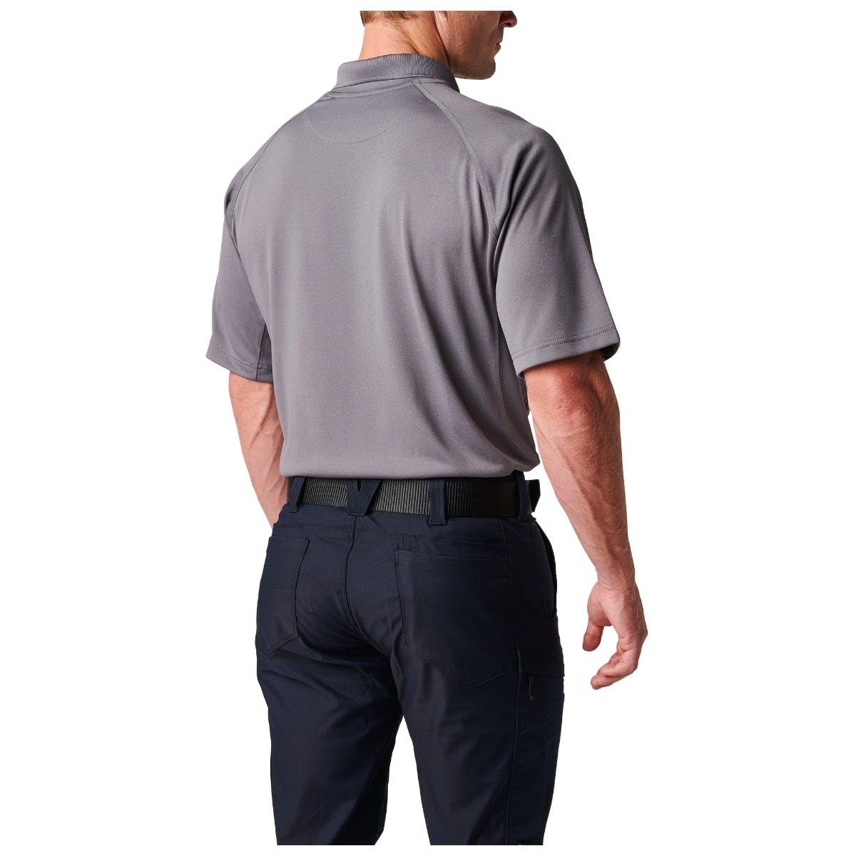 5.11 Tactical Men's Performance Short Sleeve Polo, 100% Polyester, Moisture Wicking, Style 71049