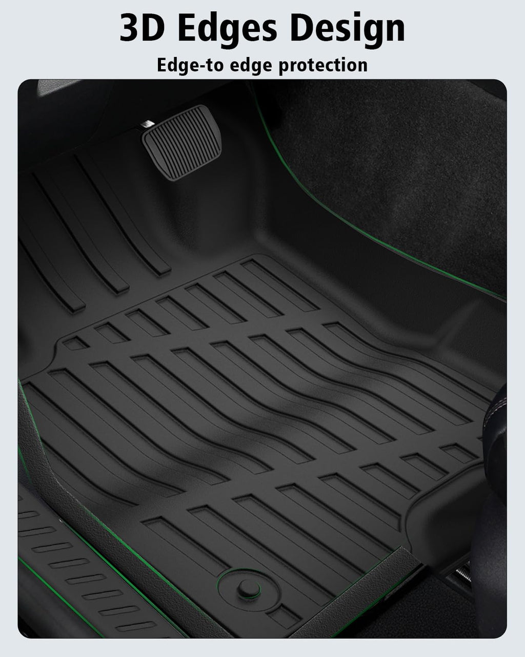 Floor Mats & Cargo Mat & Backrest Mat Custom for Toyota RAV4 Hybrid 2026 (Not for Cargo Area with Subwoofer) (Not for Phev), Door Sill Guards, All Weather TPE Floor Liners for RAV-4 2026 Accessories