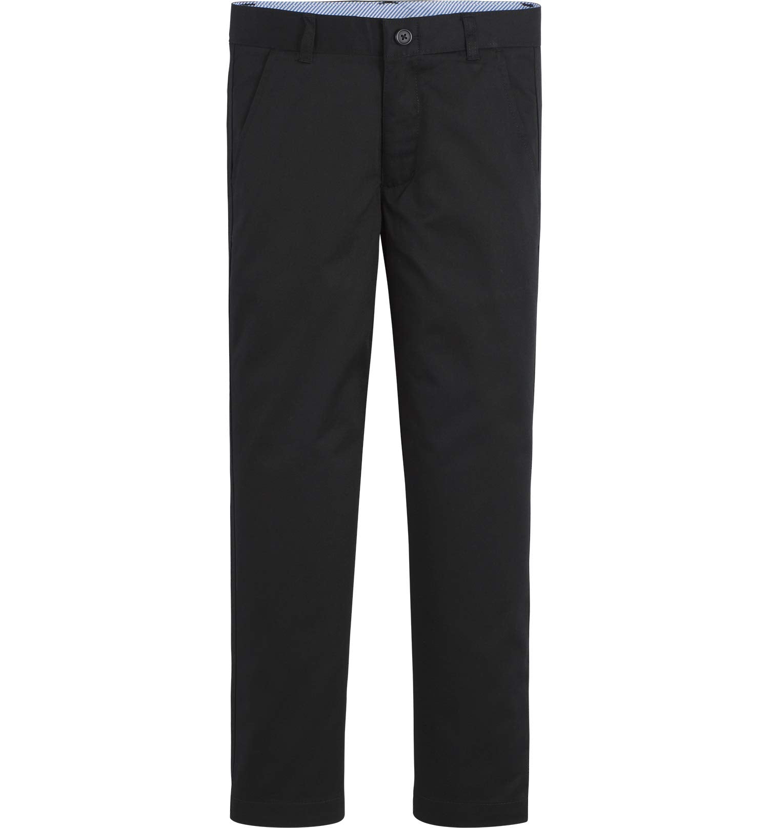 Tommy Hilfiger Boys' Th Flex Stretch Performance Dress Pant, Straight Leg Fit, Zip Fly & Belt Loops, Side & Back Pocket