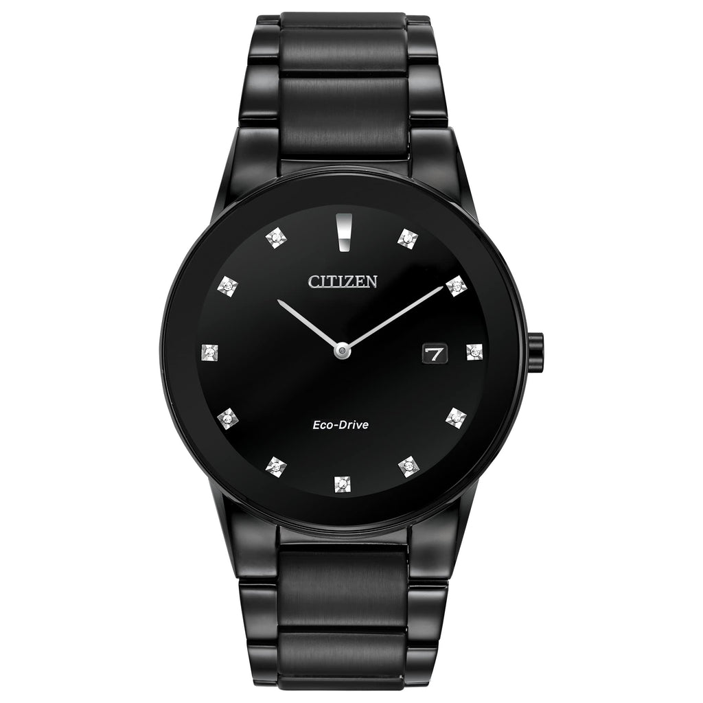 Citizen Eco-Drive Axiom Mens Watch, Stainless Steel