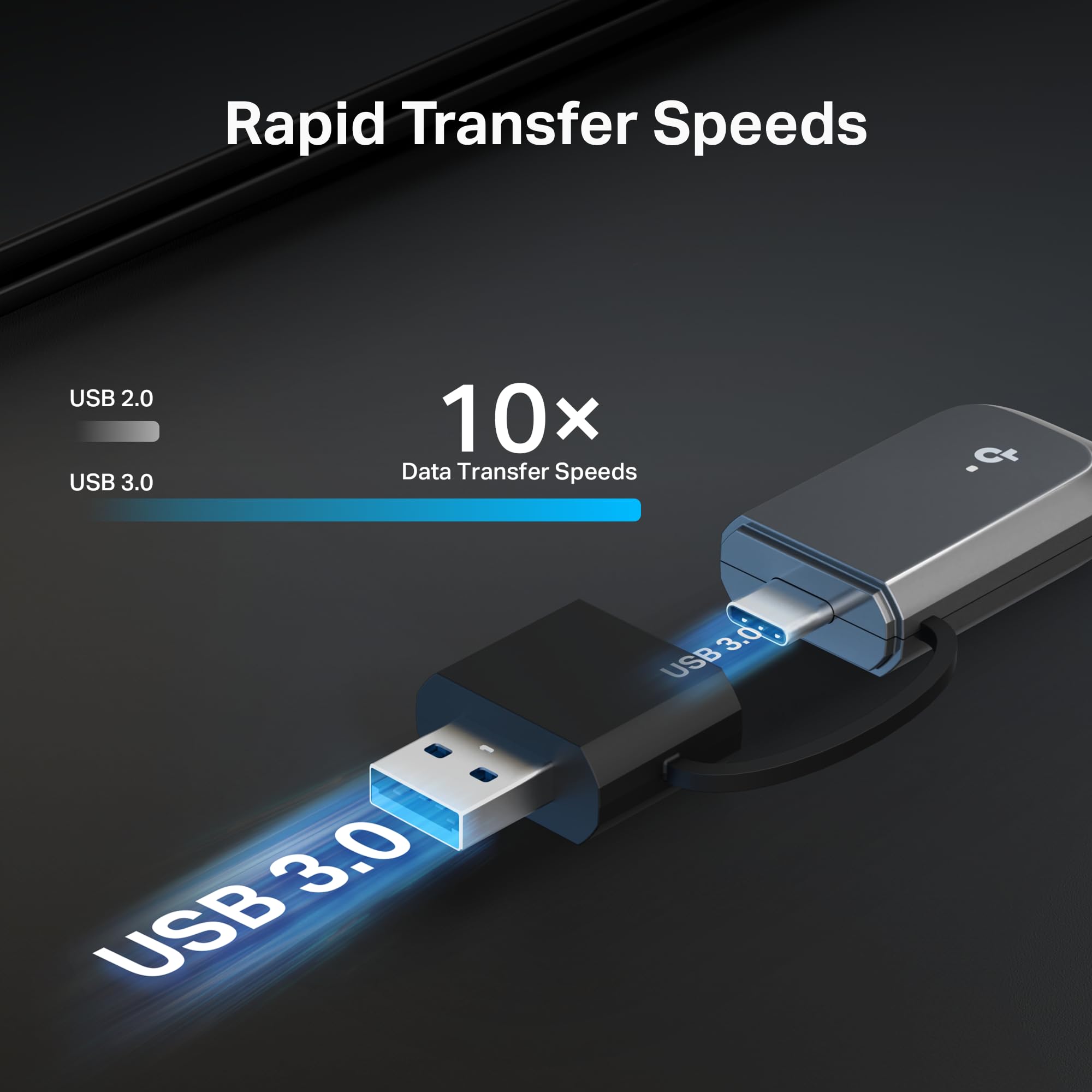 TP-Link AC1300 USB WiFi Adapter(Archer T3U)- 2.4G/5G Dual Band Wireless Network Adapter for PC Desktop, MU-MIMO WiFi Dongle, USB 3.0, Supports Windows 11, 10, 8.1, 8, 7, XP/Mac OS X 10.9-10.14