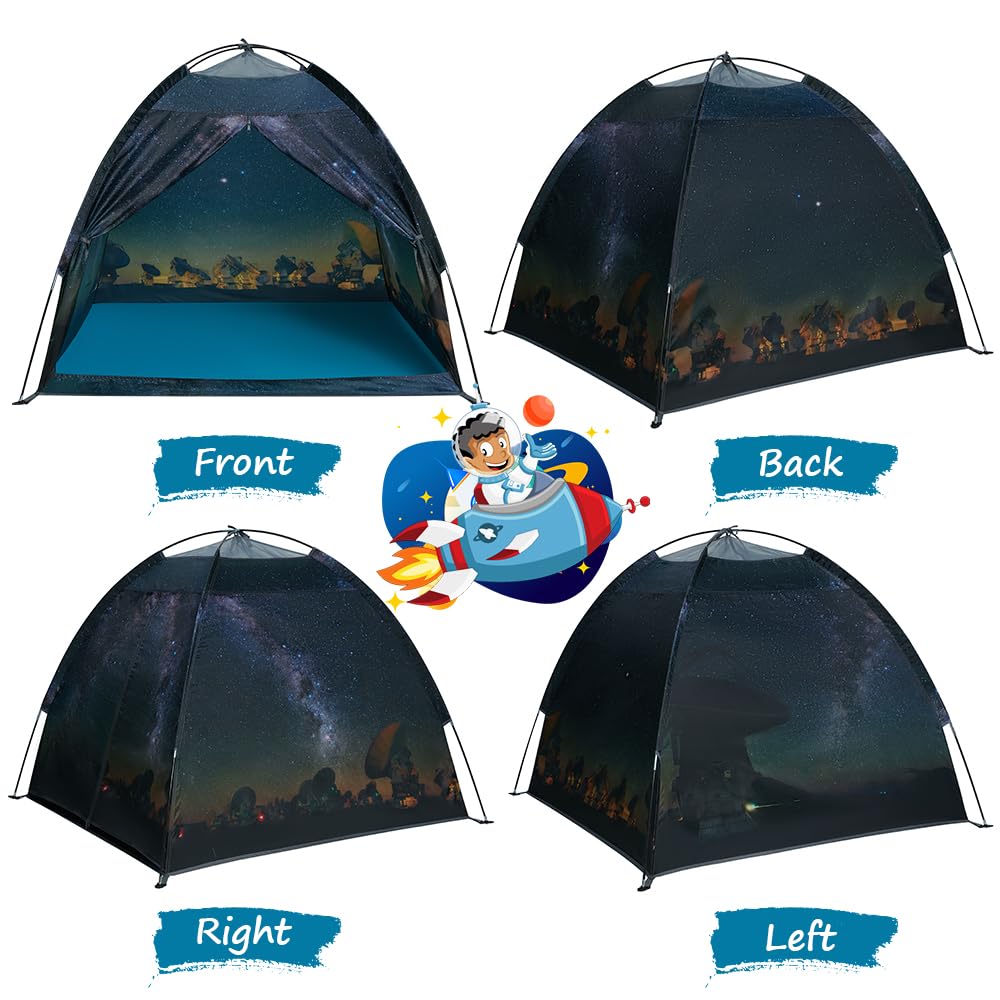 Mnagant Kids' Alpaca Tent - Fun Pop-Up Playhouse for Boys and Girls - Easy Setup, Indoor/Outdoor Adventure Tent - 47" x 47" x 43"