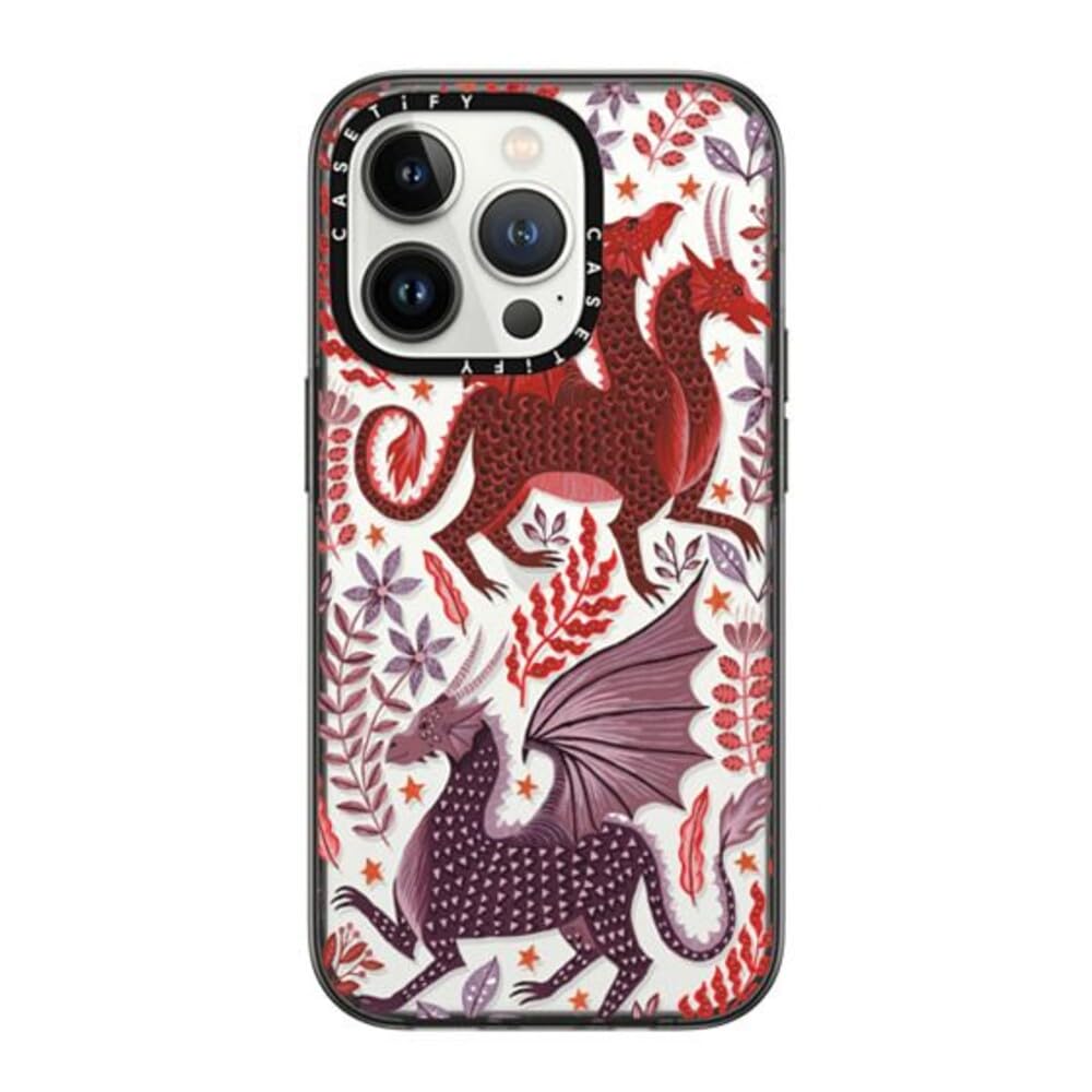 CASETiFY Compact Case for iPhone 13 [Lightweight / 4 ft. 2X Military Grade Drop Protection/Slim] - #1 Mom - Clear Black