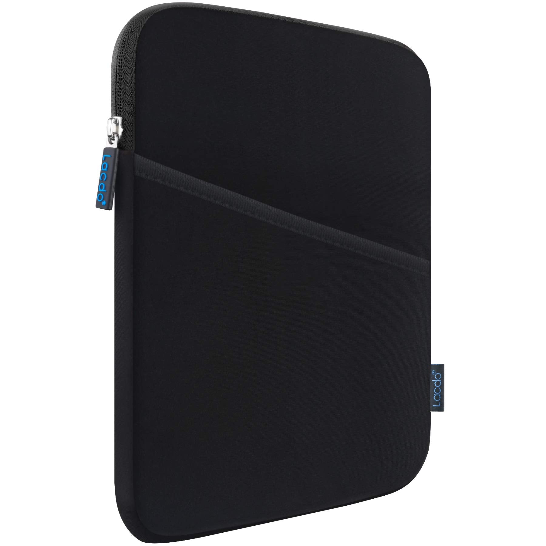 Lacdo Tablet Sleeve Case for 11 inch iPad A16 / 11 inch iPad Air M4 M3 M2 / 11" iPad Pro M5 M4 / 10.9" iPad /10.2" iPad /10.9" ipad Air / 11 Inch Samsung Galaxy Tab A9+ Bag, Fit Magic Keyboard, Black