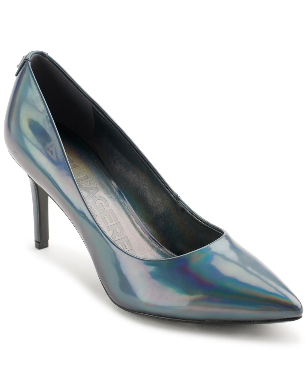 Karl Lagerfeld Womens Royale Pointed Toe Dress Pump