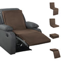 HOMBYS 3-in-1 Recliner Seat Cushion with Lumbar Support Pillow & Footrest, Multi-Functional Adjustable Height 2" to 6" for You to Choose, Non-Slip Foam Chair Cushion for Elderly, Black