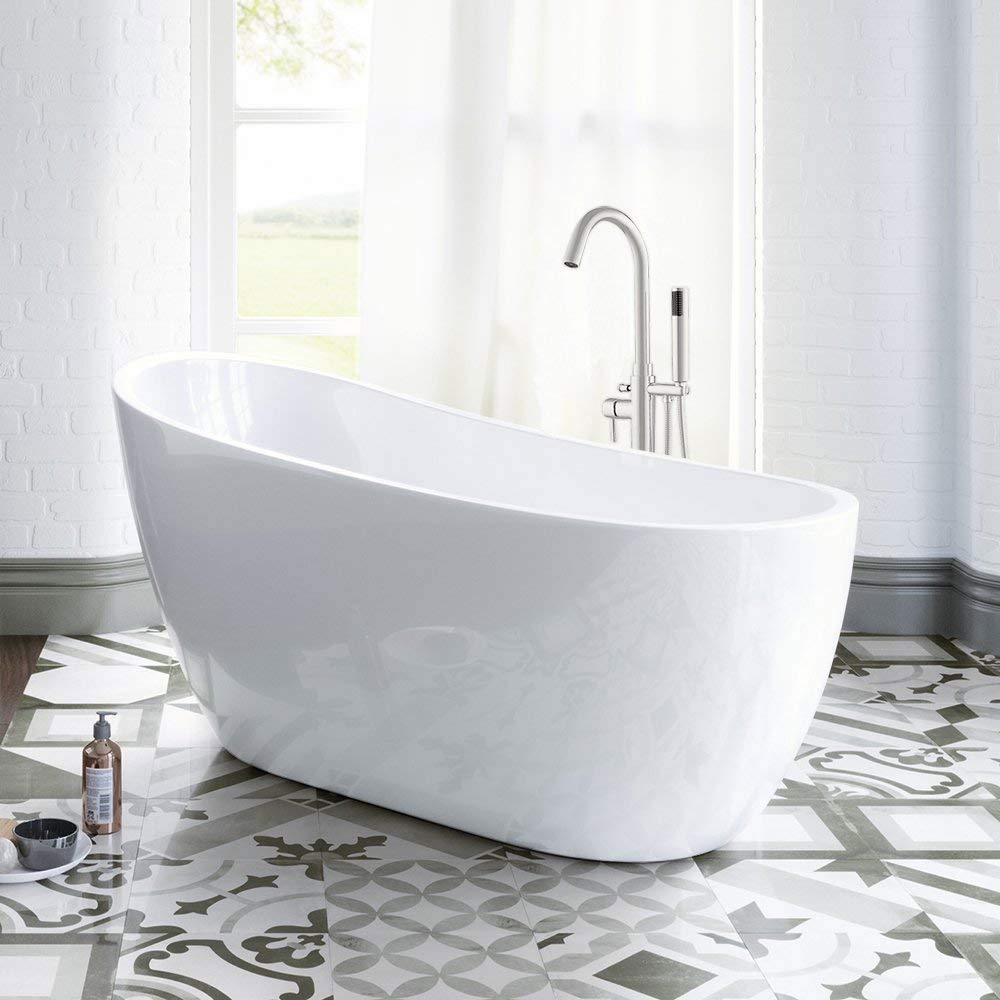 WOODBRIDGE B0006-C Bathtub, Chrome