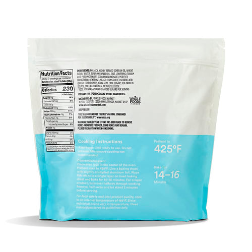 365 by Whole Foods Market, Fish Sticks, Wild Caught MSC, Breaded, 32 oz