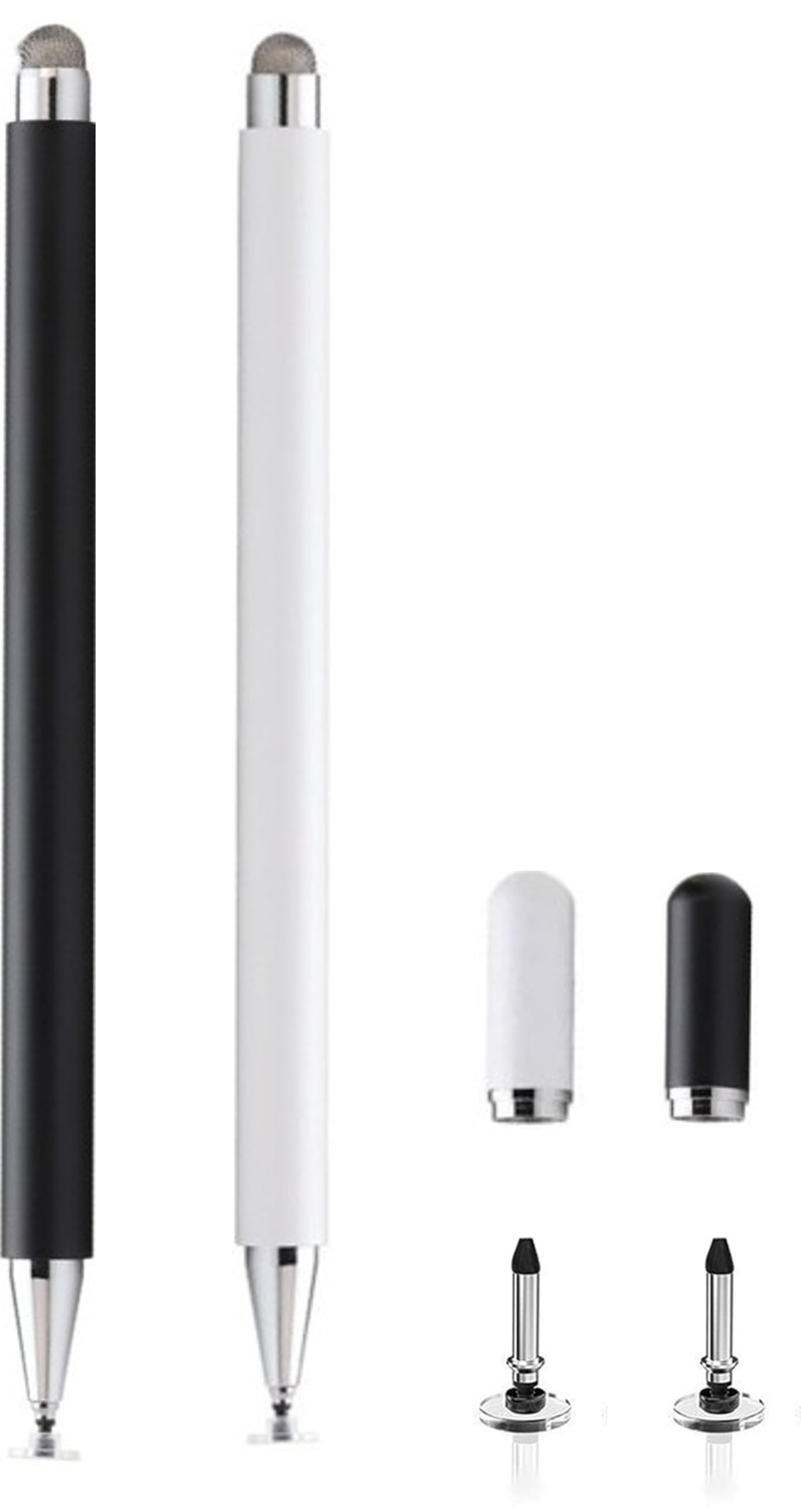 3-in-1 Stylus Pen for Samsung Galaxy Tab A11/A11+/A9+/A9/A8/A8 Plus/A7/A7 Lite, Stylus for iPad Pro/iPhone/Fire/Surface Tables Android,&iOS All Touch Devices (3 in 1 Black)