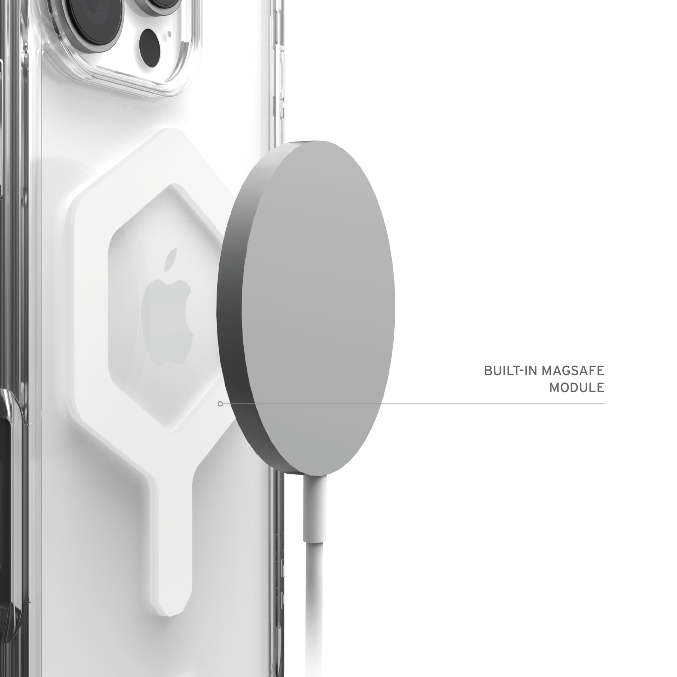 URBAN ARMOR GEAR UAG Designed for iPhone 16 Pro Max Case 6.9" Plasma XTE - Compatible with MagSafe Charging & Kickstand Rugged Shockproof Anti-Slip Military Grade Protective Cover, Black/Clear