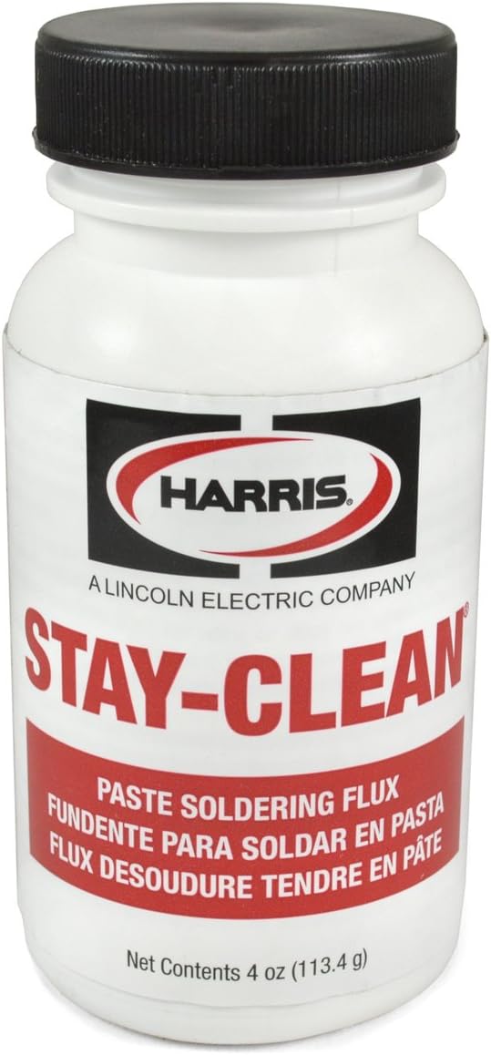 Harris Solder Kit SB861 & SCPF4 - Stay-Brite #8 Silver Bearing Solder with Flux