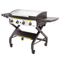 HALO Elite1B Outdoor Griddle | 2 Cooking Zones | 284sq. In. (21″ x 13.53″) Wind-Proof Cooking Surface | Portable Flat Top for Camping, Tailgates, and Patios | Propane Gas Grill | HZ-1007-ANA