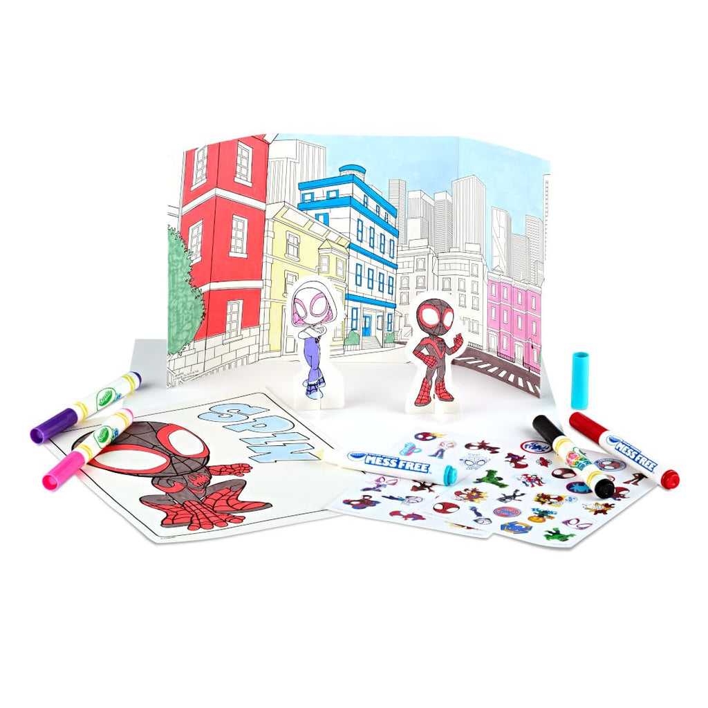 Crayola Color Wonder Gabby's Dollhouse Activity Kit, Mess Free Coloring Set for Toddlers, Travel Activities & Toys, Gifts for Girls & Boys