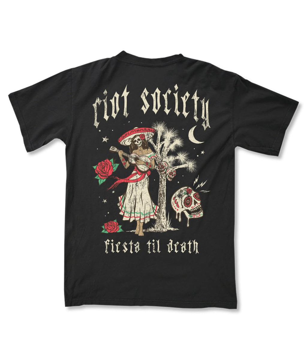 Riot Society Men's Short Sleeve Graphic and Embroidered Fashion T-Shirt