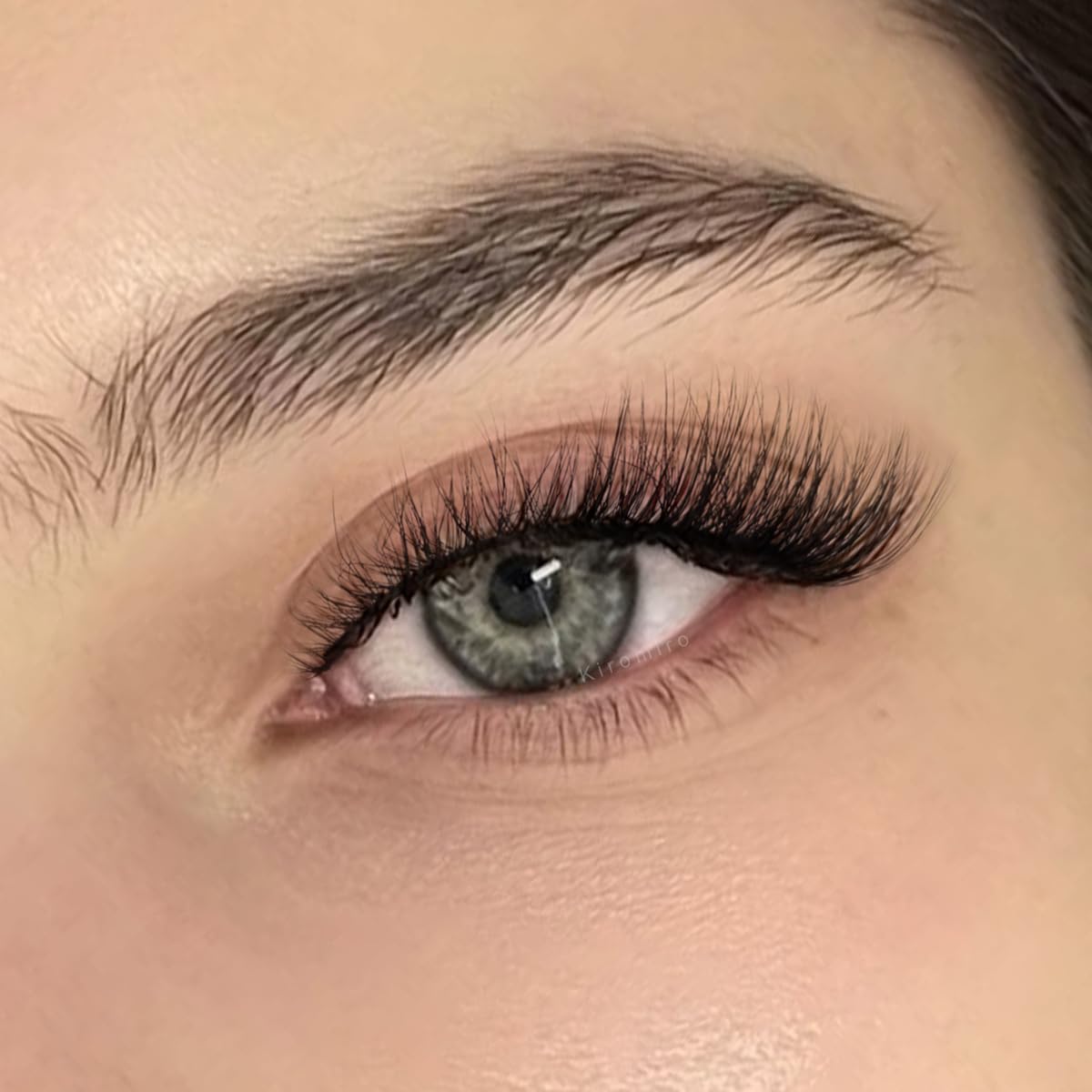 False Lashes Natural Look Wispy Eyelashes Manga Korean Spiky 16mm Short Faux Mink Eyelashes Cat Eye Natural Fake Eyelashes Strip Lashes Pack 14 Pairs