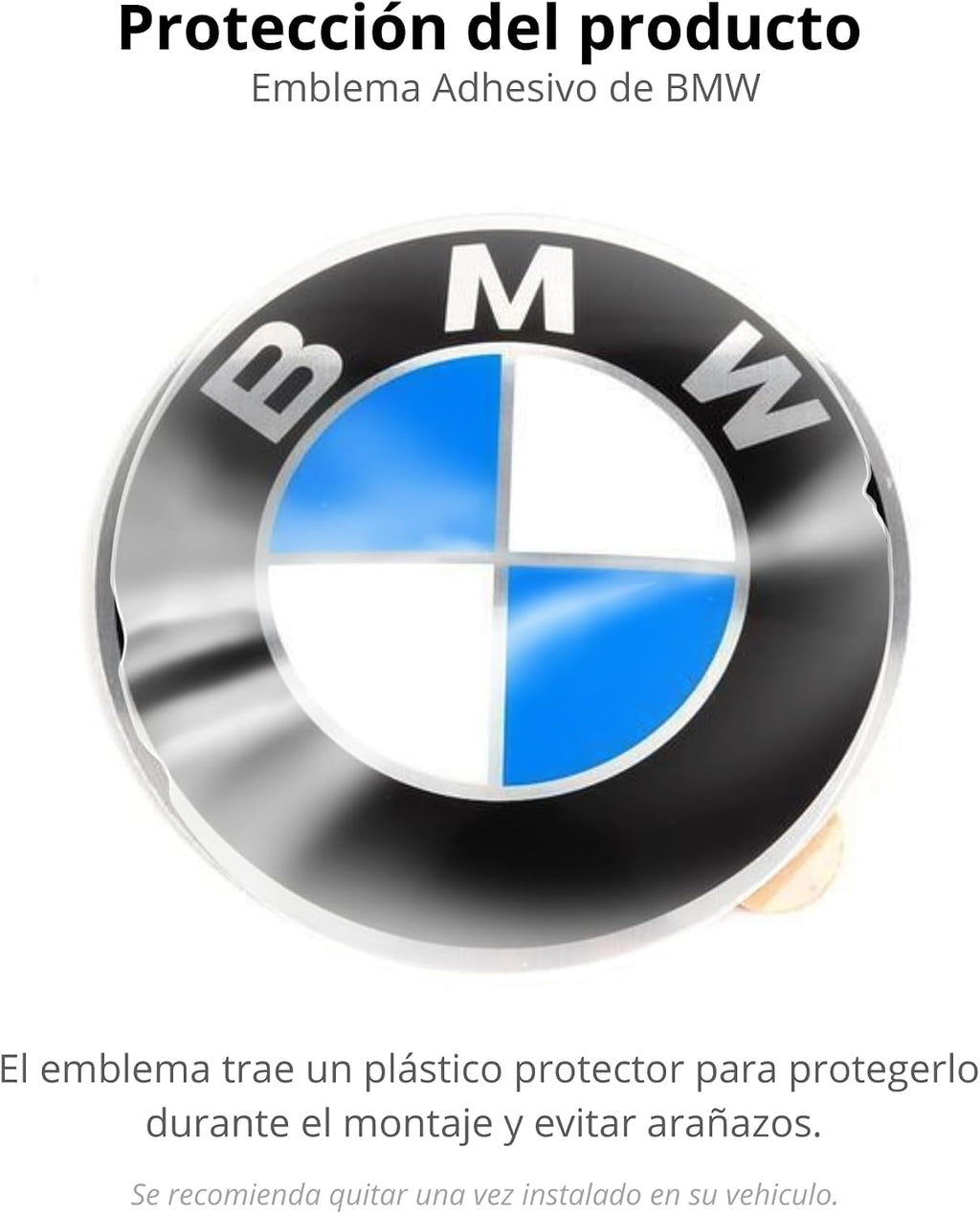 BMW 36-13-6-758-569 Insignia Stamped with Ad