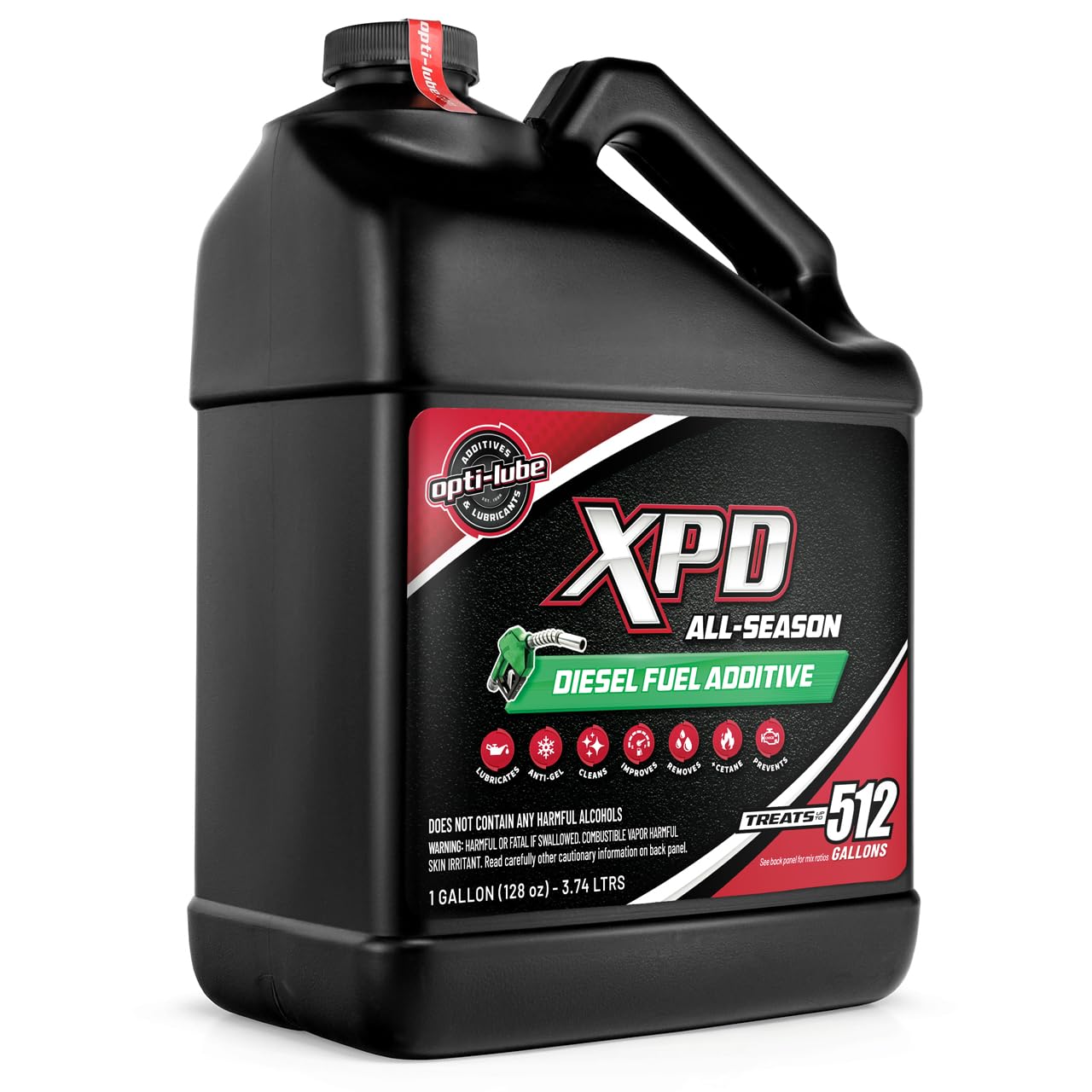 Opti-Lube XPD All-Season Diesel Fuel Additive - Gallon (1 Gallon (Treats 512 Gallons))