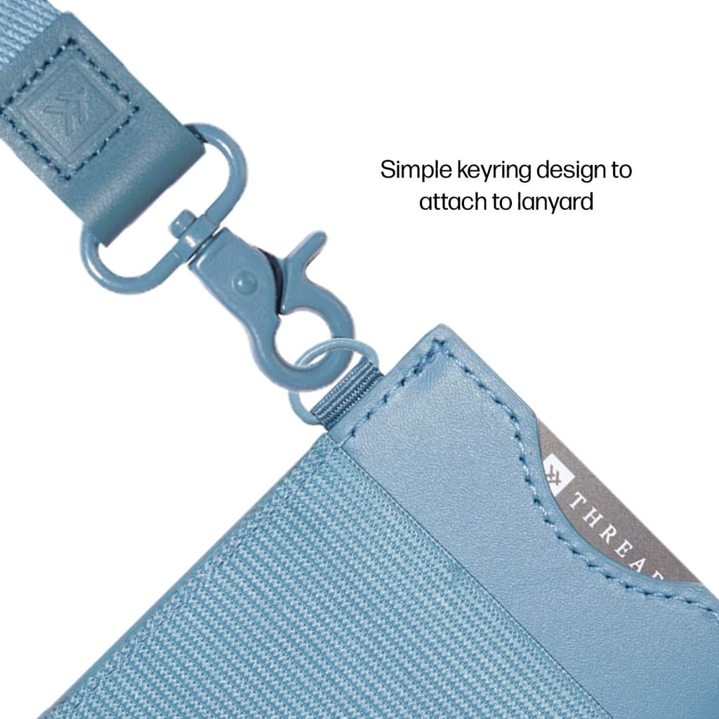 Thread Wallets Ultra Slim Minimalist Leather Card Holder Wallet (Benny)