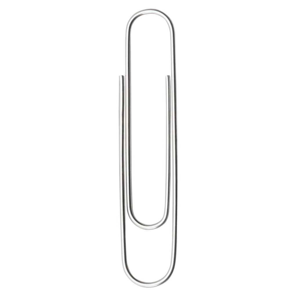 ACCO Brands Paper Clips, Jumbo, Smooth, Economy, 10 Boxes, 100/Box (72580)