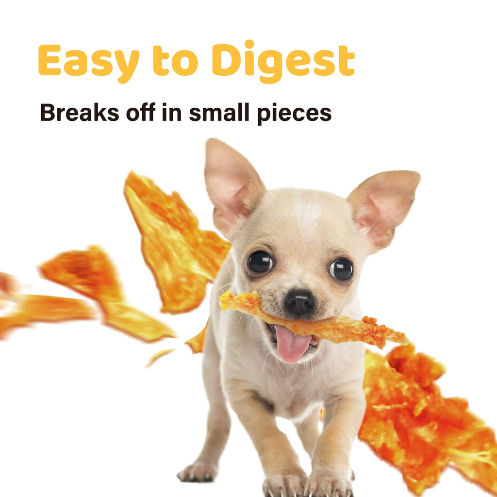 iPaw Turkey Tendons for Dogs 10 Pcs Bulk Pack, 100% Turkey and US Sourced Raw Material, Hypoallergenic, All Natural Human Grade Puppy Chew, Rawhide Alternative Dog Treats, Bone (Large)