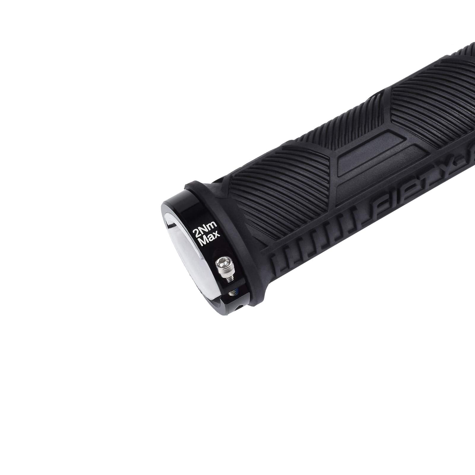 FIFTY-FIFTY Double Lock-On Mountain Bike Grips, Bicycle Handlebar Locking Grips, Non-Slip MTB Handle