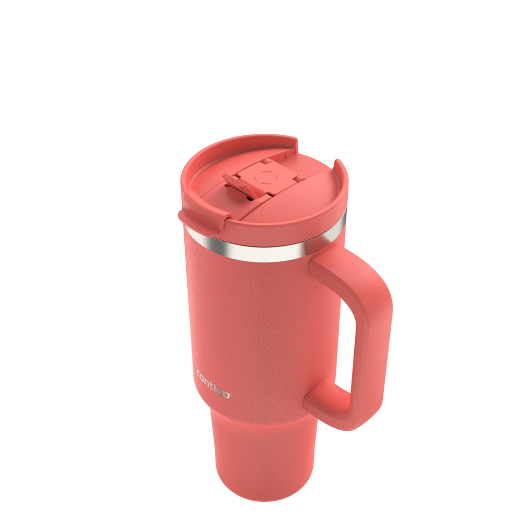 Contigo Streeterville 30oz Tumbler, Stainless Steel Vacuum Insulated, Leak-Proof, Cold for 29 Hours, Fits in cupholders, Licorice