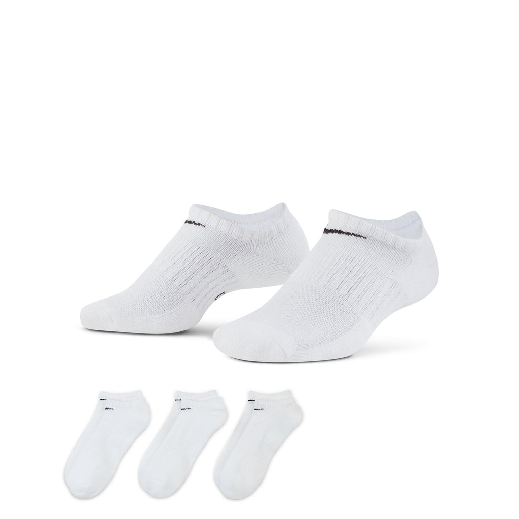 Nike Unisex Adult Everyday Cushioned Training No-Show Socks (3-Pack) | Mens and Womens