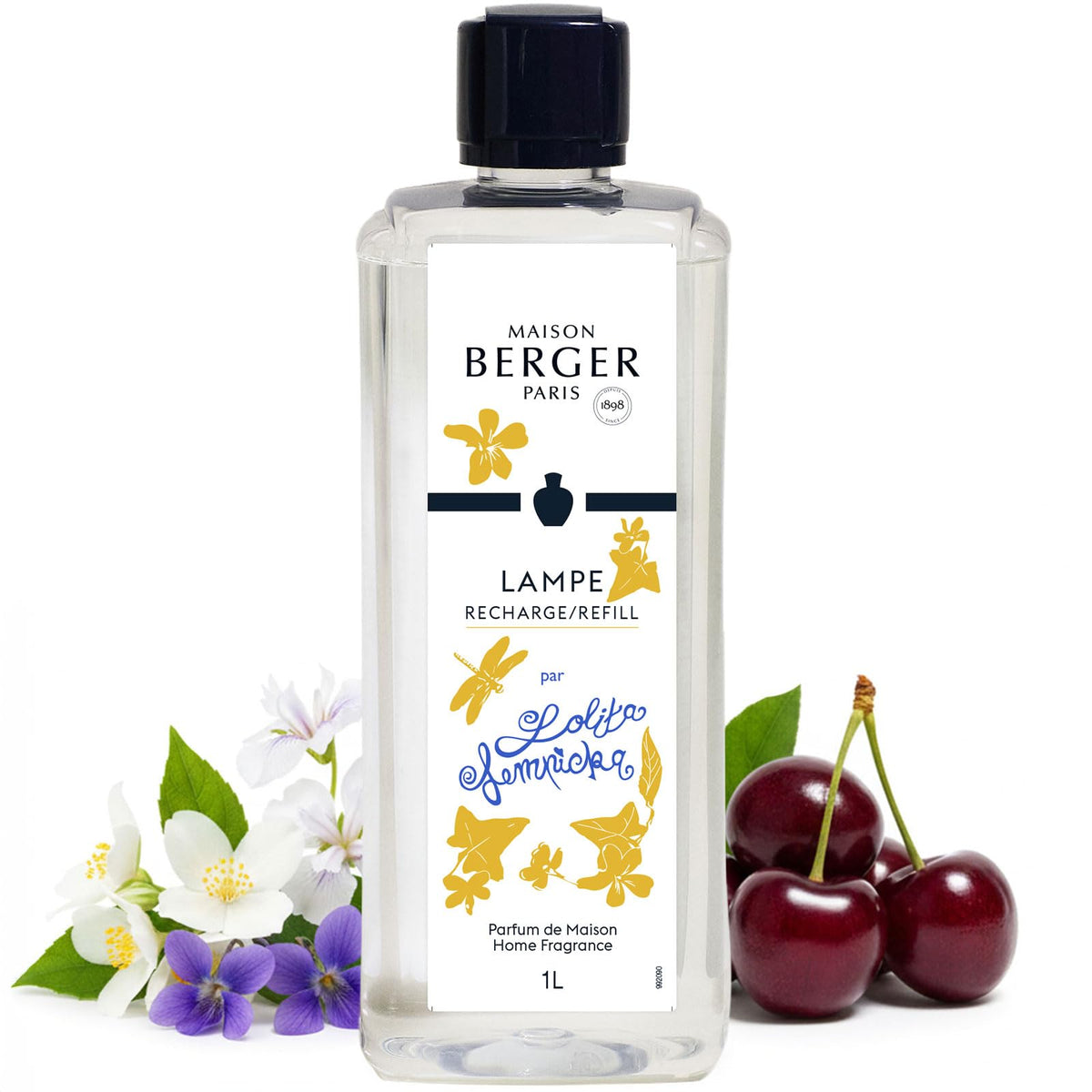 MAISON BERGER Lampe Berger Refill, 1 L, Agaves Garden | Catalytic Lamp Fragrance Refill, Helps Neutralize Odors, ~160 h Fragrance Diffusion, Made in France