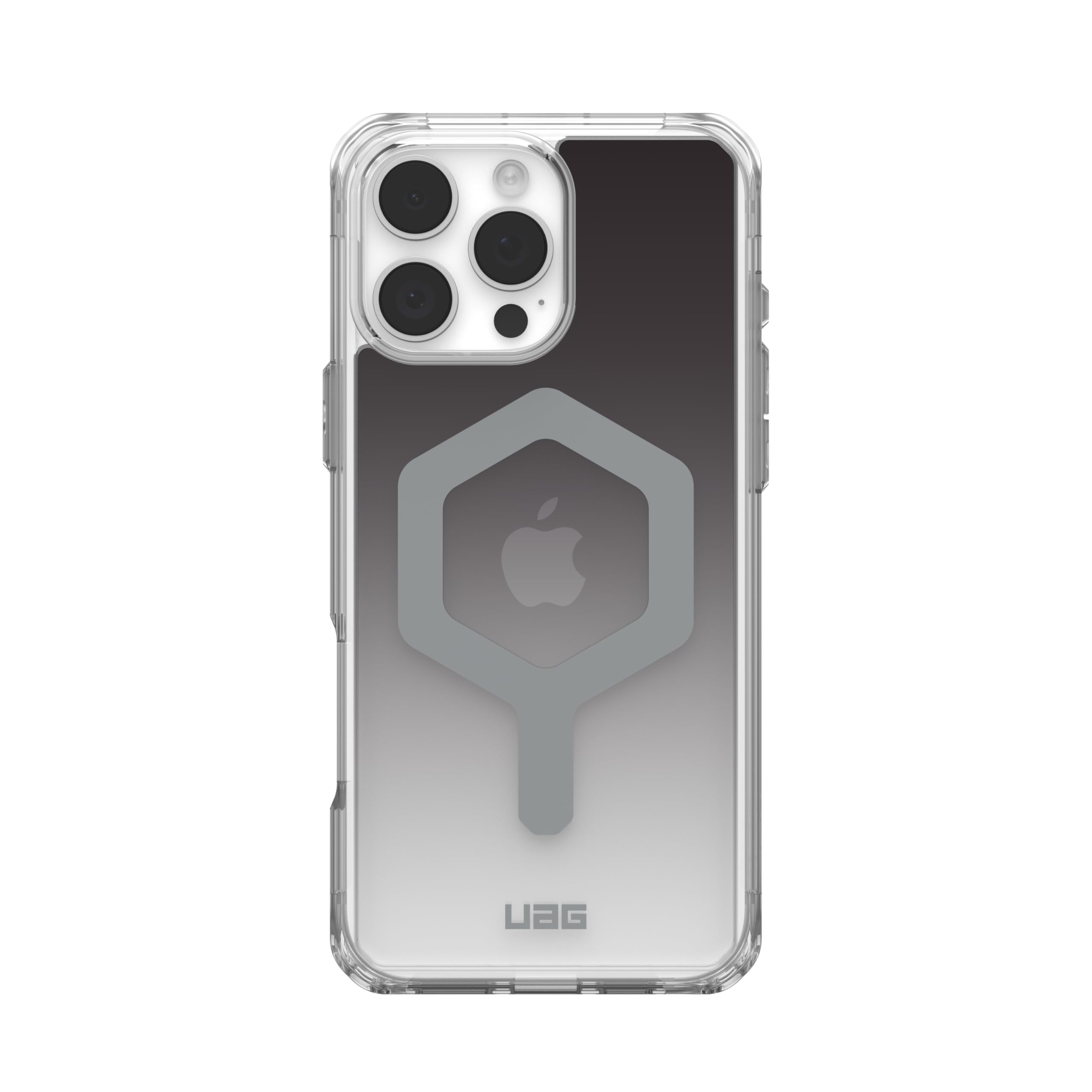 URBAN ARMOR GEAR UAG Designed for iPhone 16 Pro Max Case 6.9" Plasma XTE - Compatible with MagSafe Charging & Kickstand Rugged Shockproof Anti-Slip Military Grade Protective Cover, Black/Clear