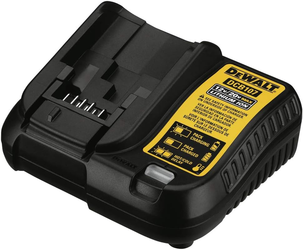 DEWALT XTREME 12V MAX* Cordless Screwdriver, 1/4-Inch, 2-Ah Batteries (DCF601F2)
