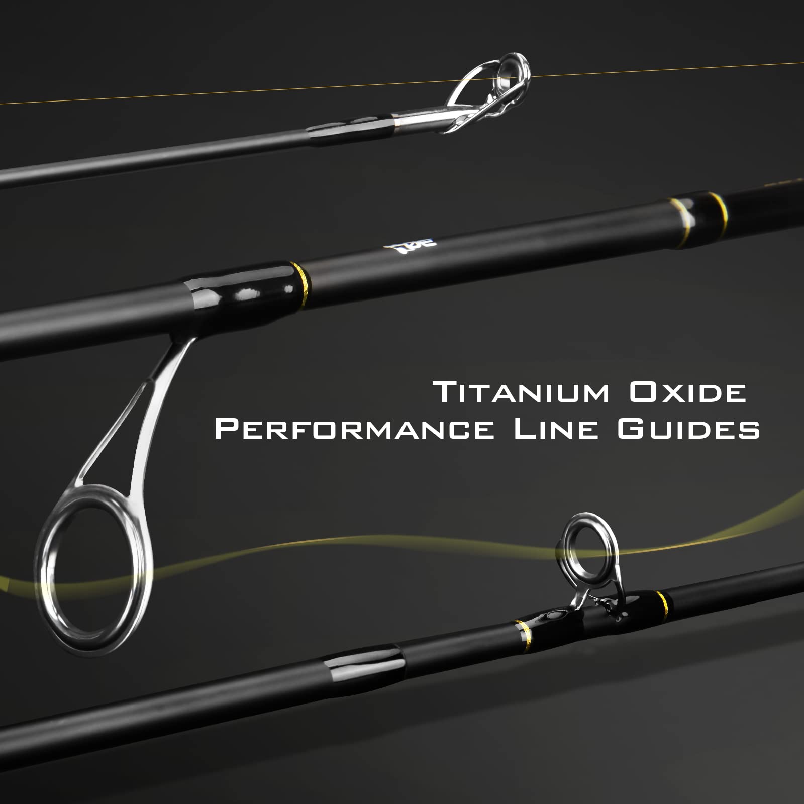 KastKing Valiant Eagle Passage Travel Fishing Rods, 4 & 6 Pc Pack Rods, Spinning, Casting and Fly Models, IM6 Graphite Blank, Ti Oxide LTS Ring Guides, Beautiful Cork Handles