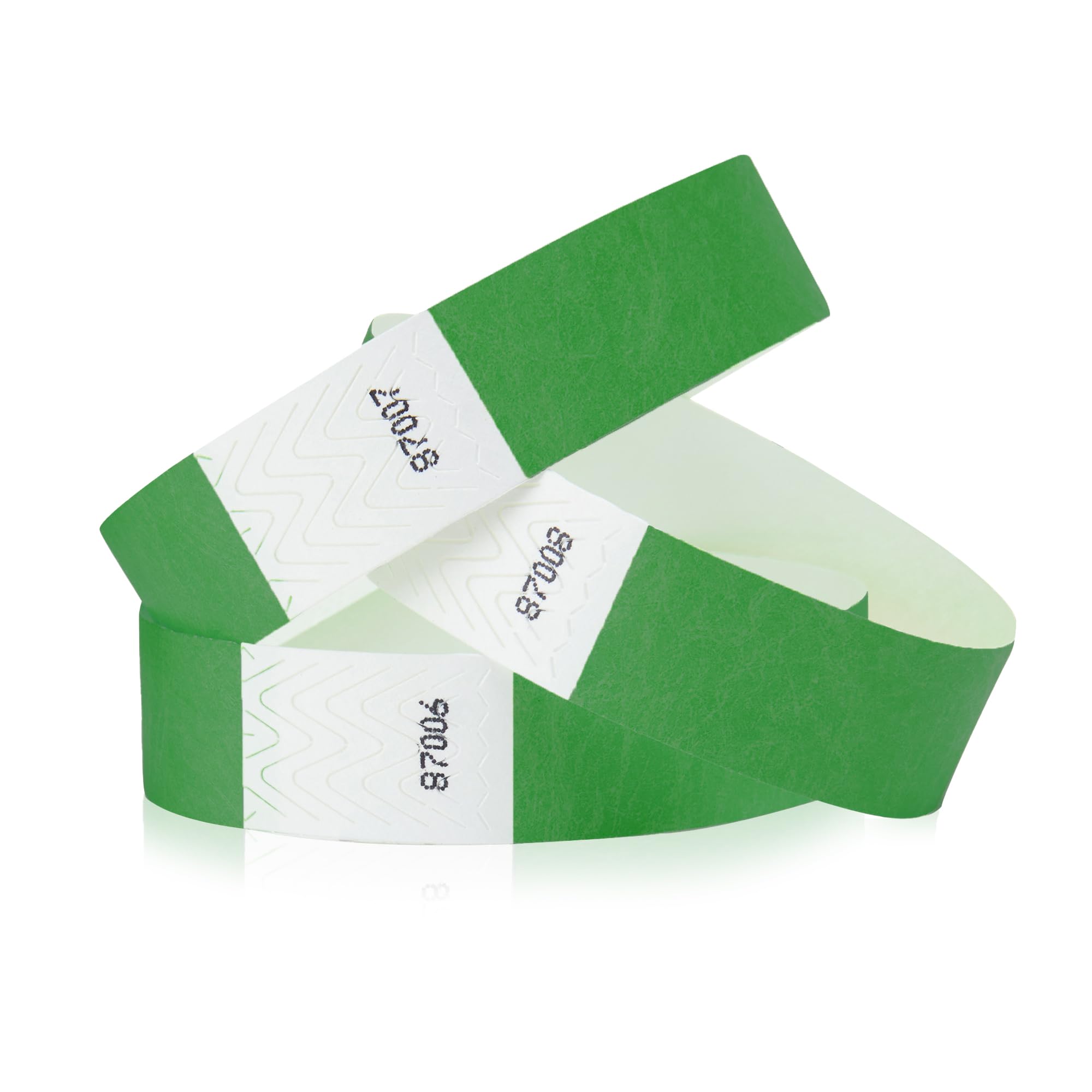 1,000 WristCo 10 Color Variety Pack Tyvek Wristbands for Events - Comfortable Tear Resistant Paper Bracelets ID Wrist Bands for Concerts Festivals Admission Party Identification