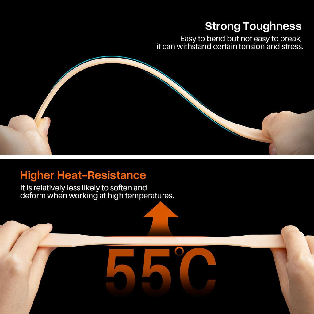 ELEGOO ABS-Like Resin 3.0 Pro, Higher Scratch-Resistance 3D Printing Photopolymer Resin, 405nm UV Resin for MSLA/DLP/LCD Printers Fast Curing High Precision Non-Brittle, Beige 1000g