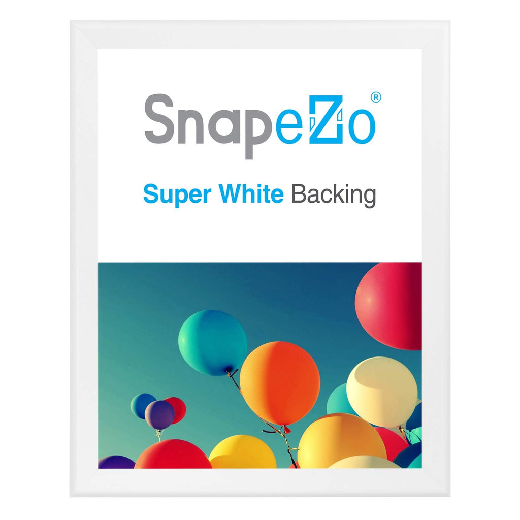 SnapeZo Movie Poster Frame 27x40 Inches, Black 1.7 Inch Aluminum Profile, Front-Loading Snap Frame, Wall Mounting, Wide Series for One Sheet Movie Posters