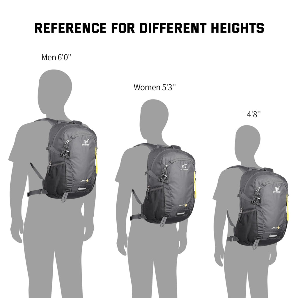 SKYSPER Small Hiking Backpack, 20L Lightweight Travel Backpacks Hiking Daypack for Women Men