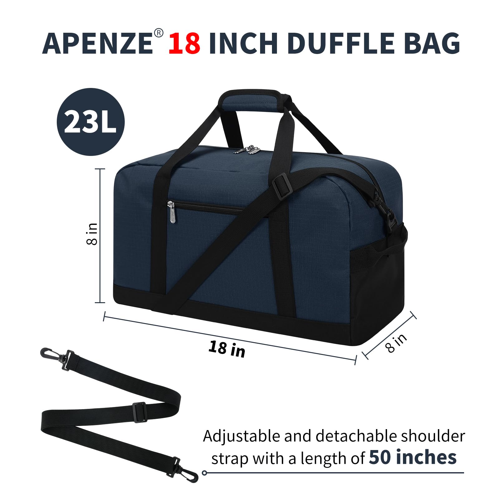 Apenze Small Gym Bag Carry On Bag - 12 in Mini Duffle Bag Lightweight for Overnight Travel(Camouflage)