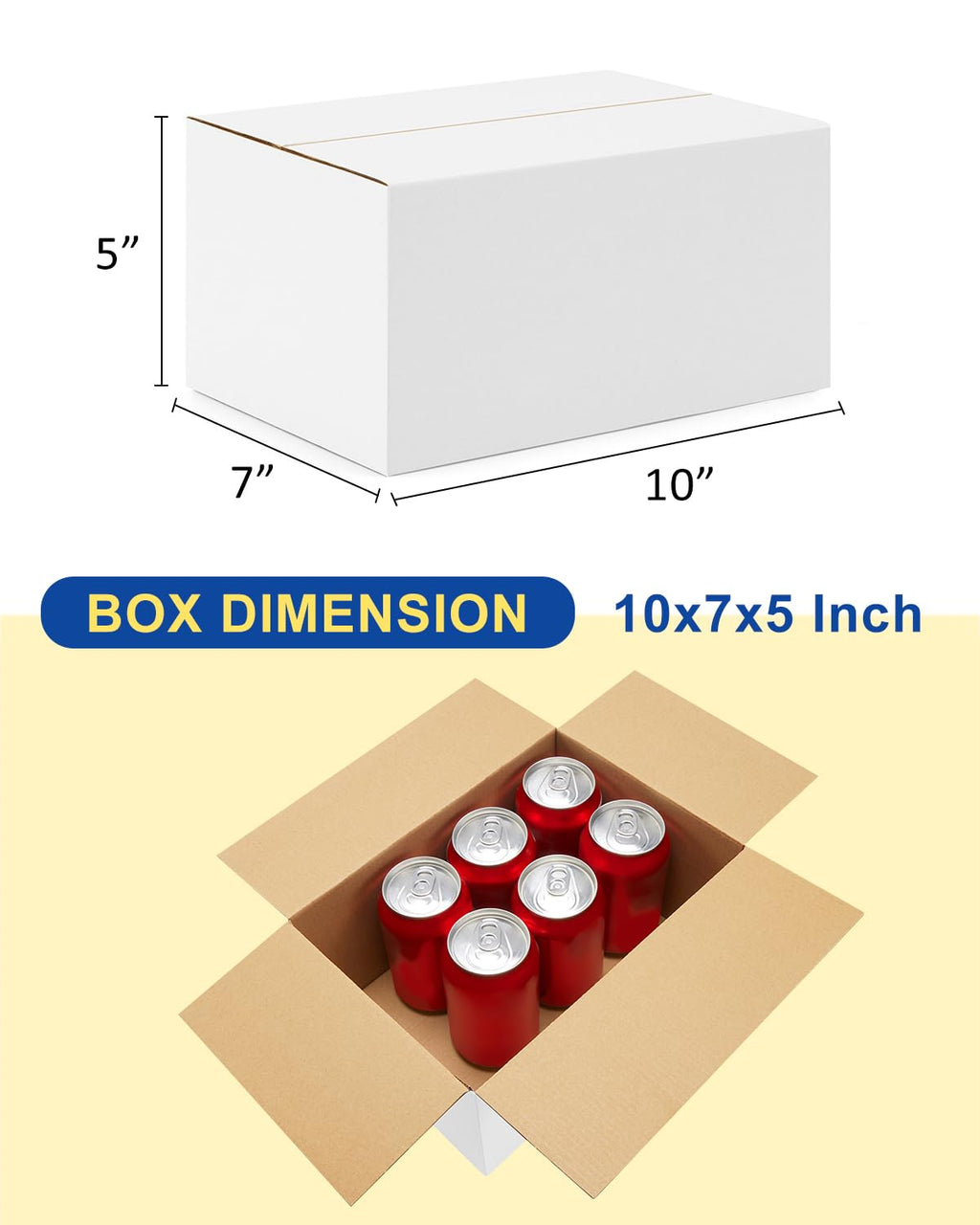 40-Pack-Small-Shipping-Boxes-6x4x4, Corrugated-Cardboard-Boxes-for-Packaging-Small-Business, Brown-Boxes-Mailers