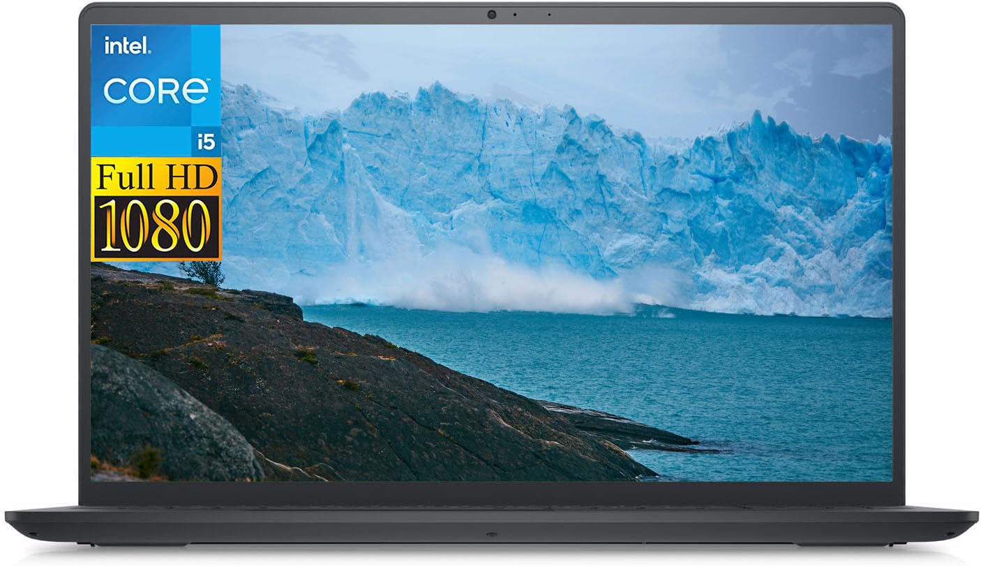 Dell 2023 Inspiron 15 3520 Laptop, 15.6" FHD Display, Intel Core i5-1135G7 up to 4.2GHz, 8GB RAM, 256GB SSD, Intel UHD Graphics, Wi-Fi, Bluetooth, Windows 11 Home
