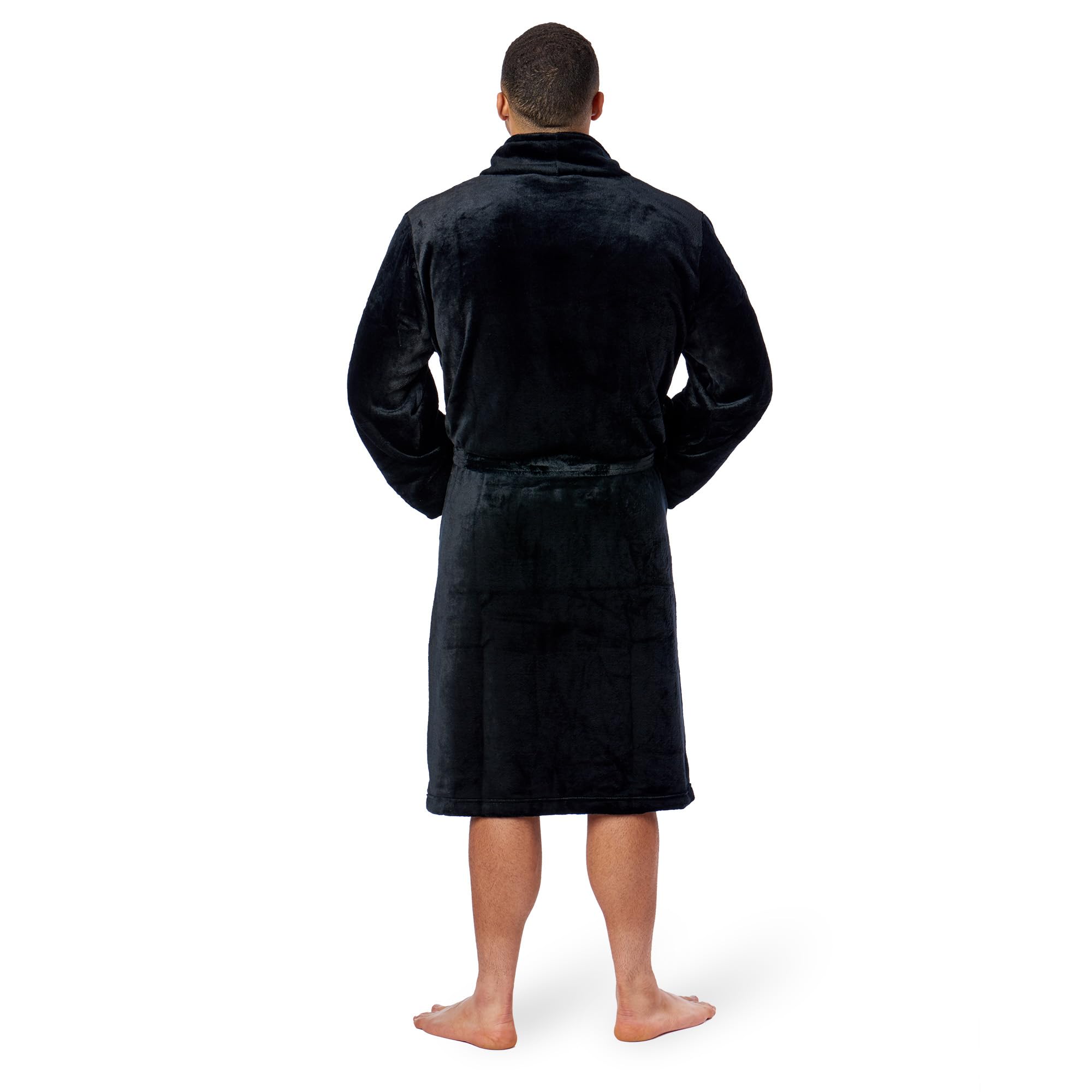 Northwest NCAA Adult Unisex Silk Touch Bathrobe, Officially Licensed Loungewear, Soft Plush Polyester