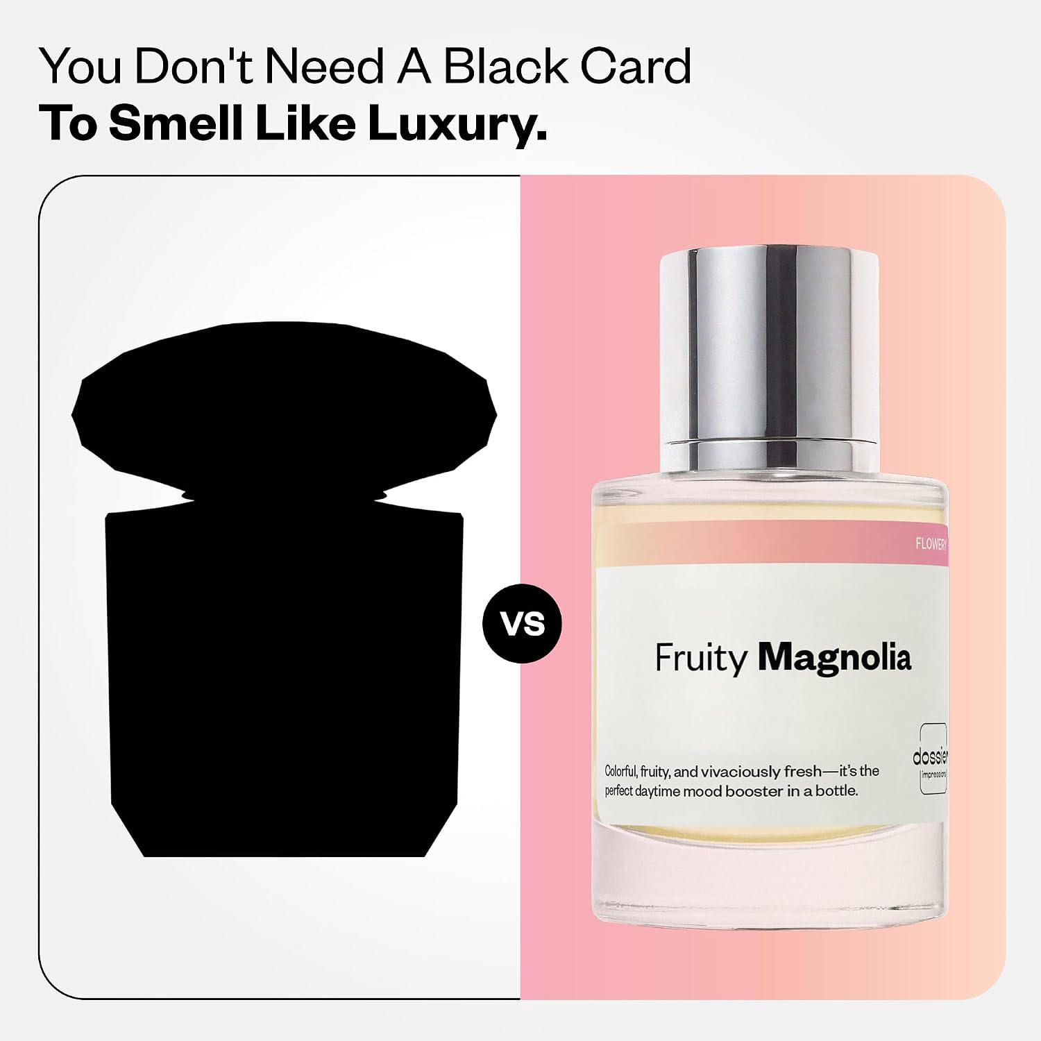 Dossier - Fruity Magnolia - Eau de Parfum - Inspired by Bright Crystal - Long-Lasting Fragrance - Feminine - 1.7 fl oz (50ml)