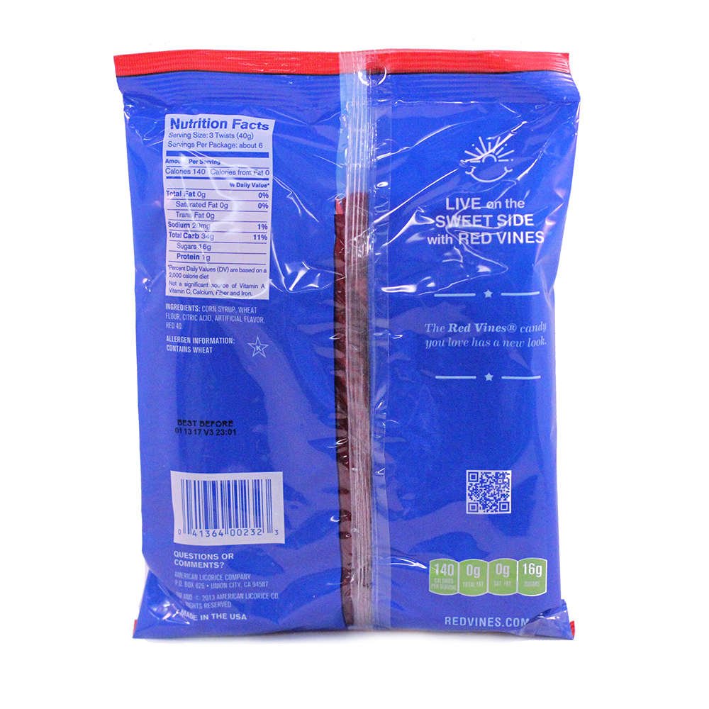 Red Vines Licorice, Grape Flavor Twists, Soft & Chewy Candy, 5oz Trays (12 pack)
