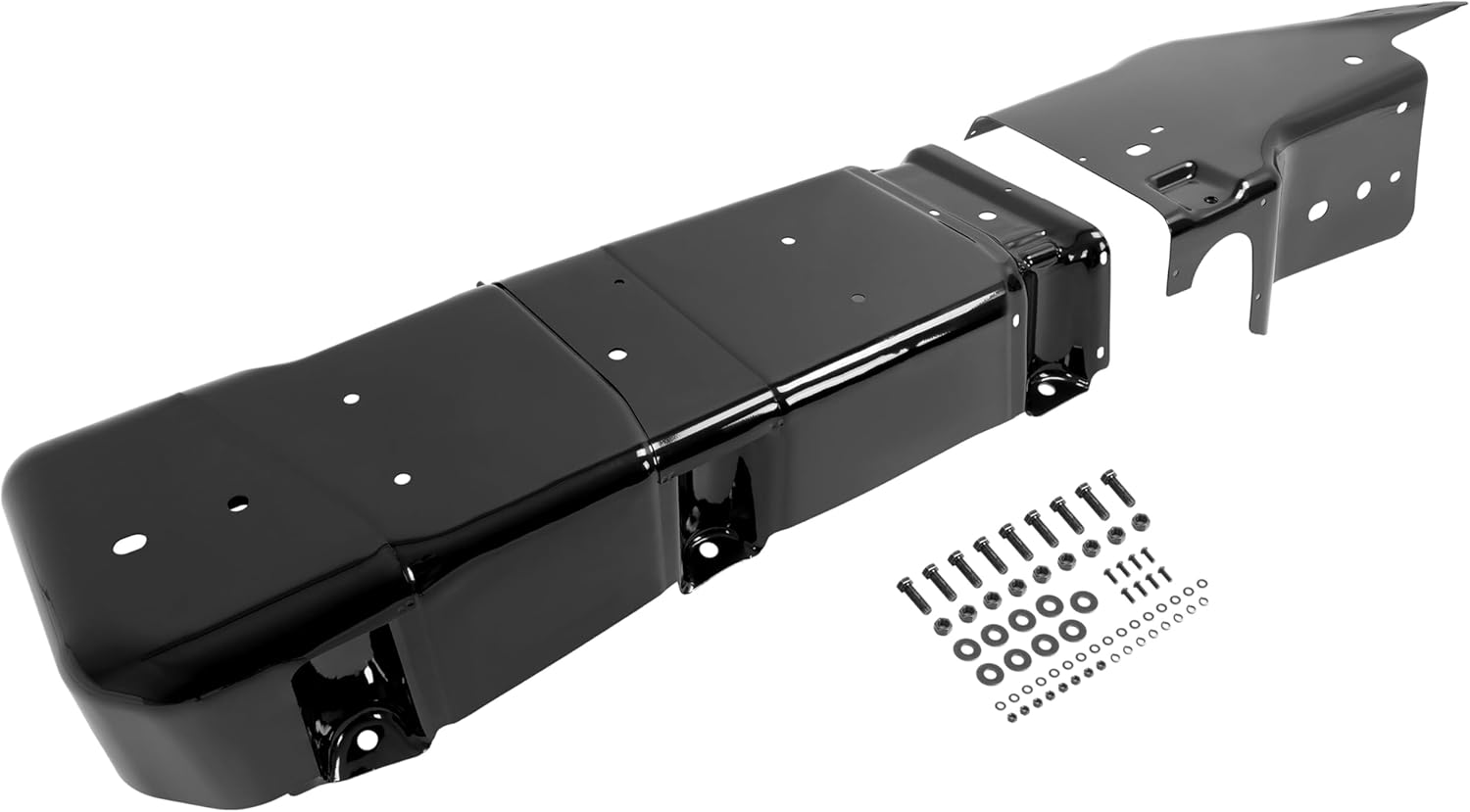 Fuel Tank Skid Plate Guard Compatible with 2007-2018 Jeep Wrangler 4 Door Powder Coated Heavy Duty Steel 52059747AD 52059747AE 52059747AF 52059747AG