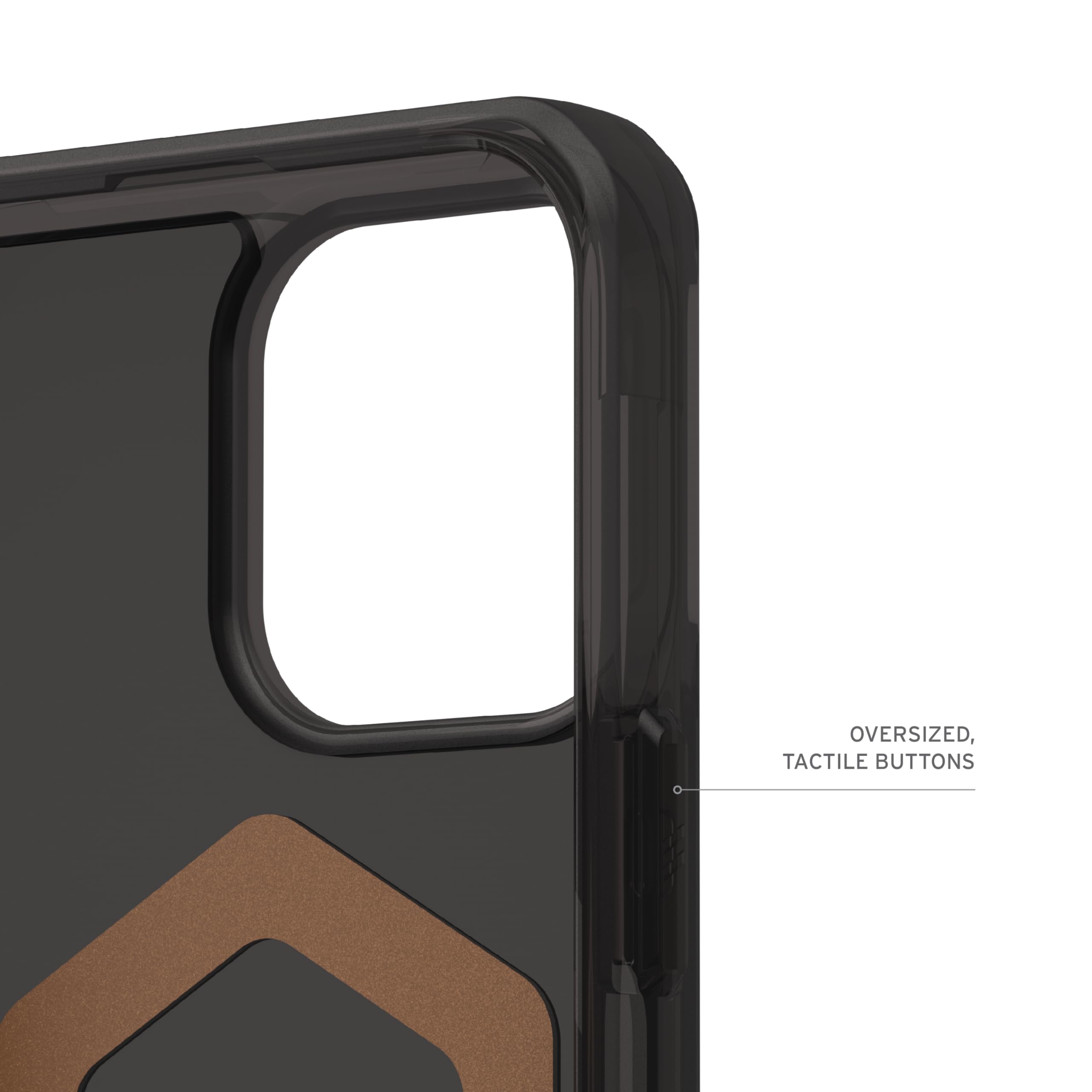 URBAN ARMOR GEAR UAG Designed for iPhone 16 Pro Max Case 6.9" Plasma XTE - Compatible with MagSafe Charging & Kickstand Rugged Shockproof Anti-Slip Military Grade Protective Cover, Black/Clear