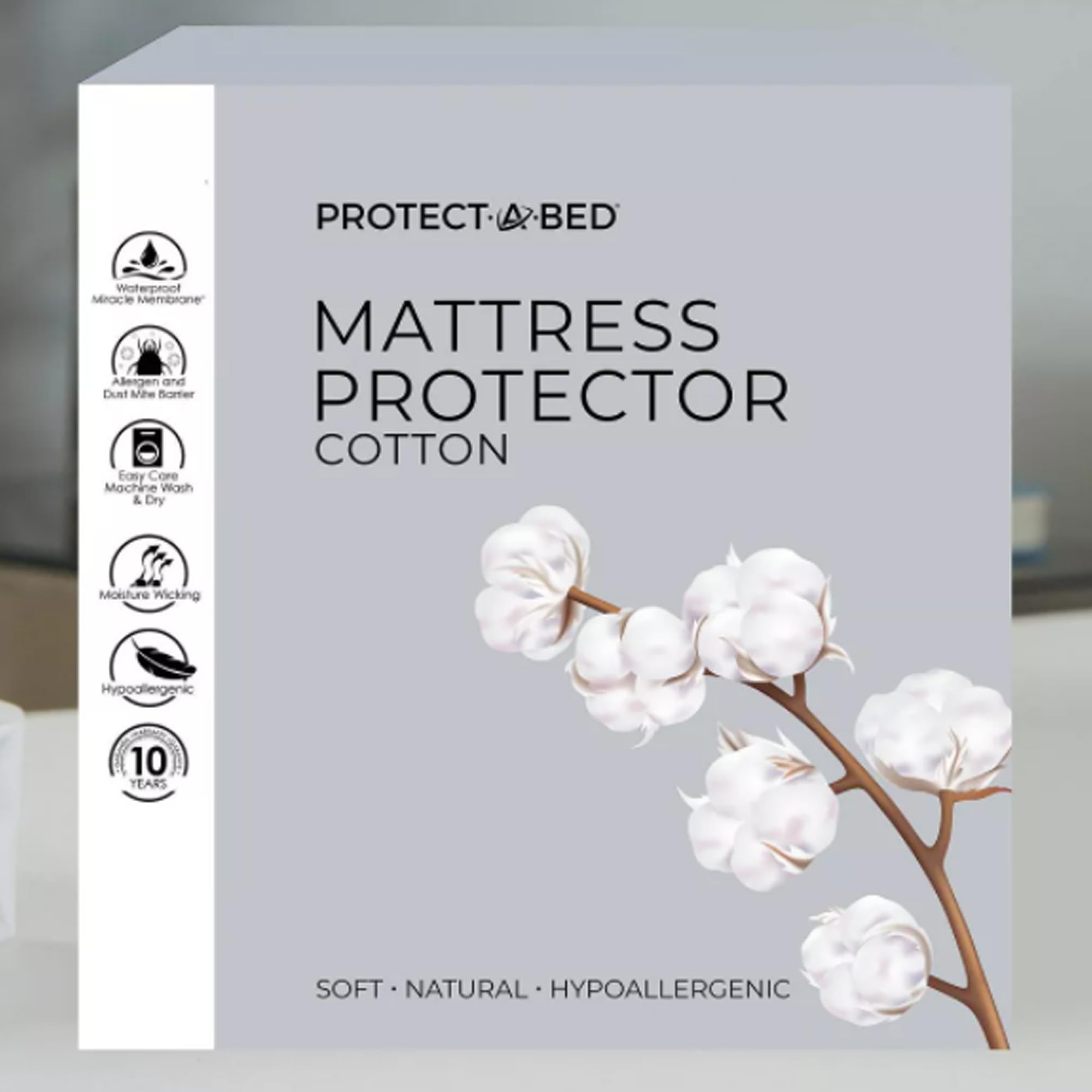 Arctic Chill Mattress Protector, Protect-A-Bed, Waterproof, 5-Sided, Twin