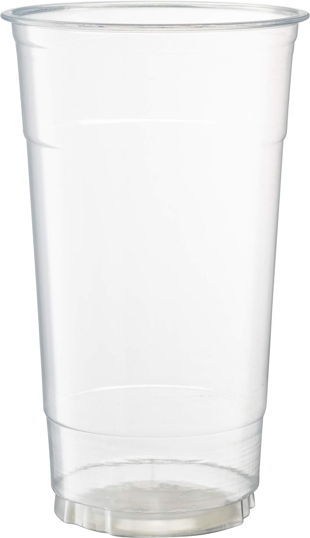 Crystal Clear PET Cups for Iced Coffee,Milkshake, Cold Drinks, Slush, Smoothy's, Slurpee, Ice cream, Dessert, Party's, Plastic Disposable Cups (50, 12 oz)