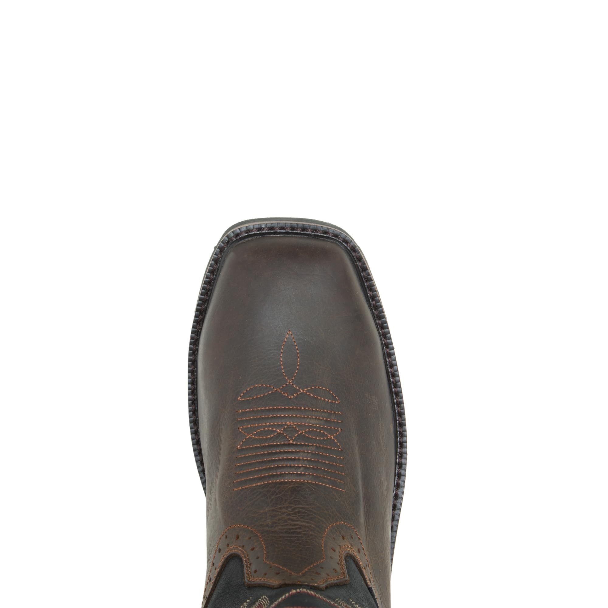 WOLVERINE Men's Rancher Waterproof Steeltoe Square Toe 10in Wellington Work Boot
