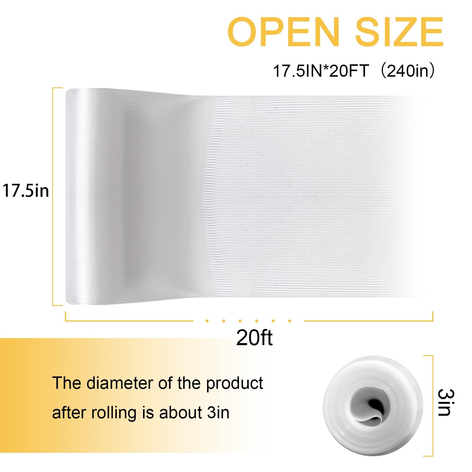 FEXIA Shelf Liner for Kitchen Cabinets Drawer Non Adhesive Non-Slip Liner 12 Inches x 20 FT Waterproof & Oil-Proof Durable Material Fridge Liner for Shelves