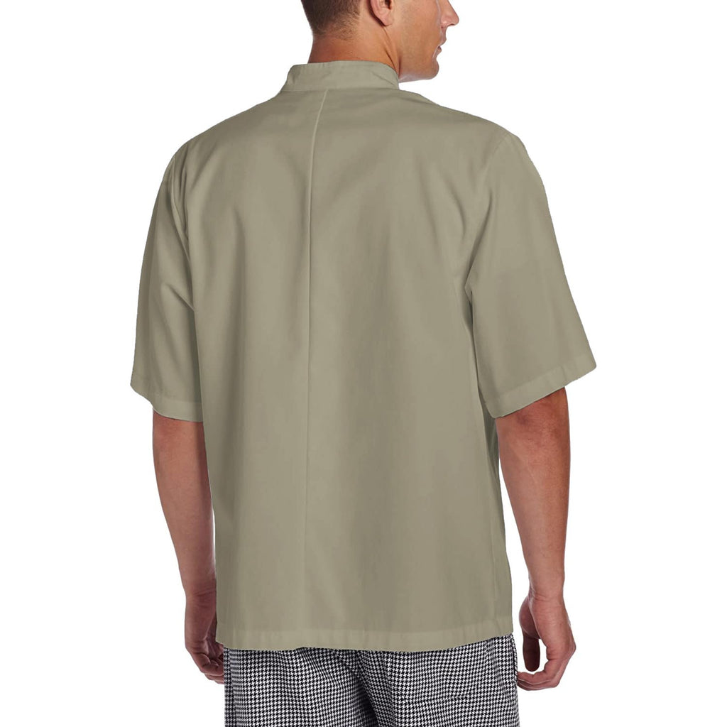 Chef Code Men's Short Sleeve Unisex Classic Chef Coat